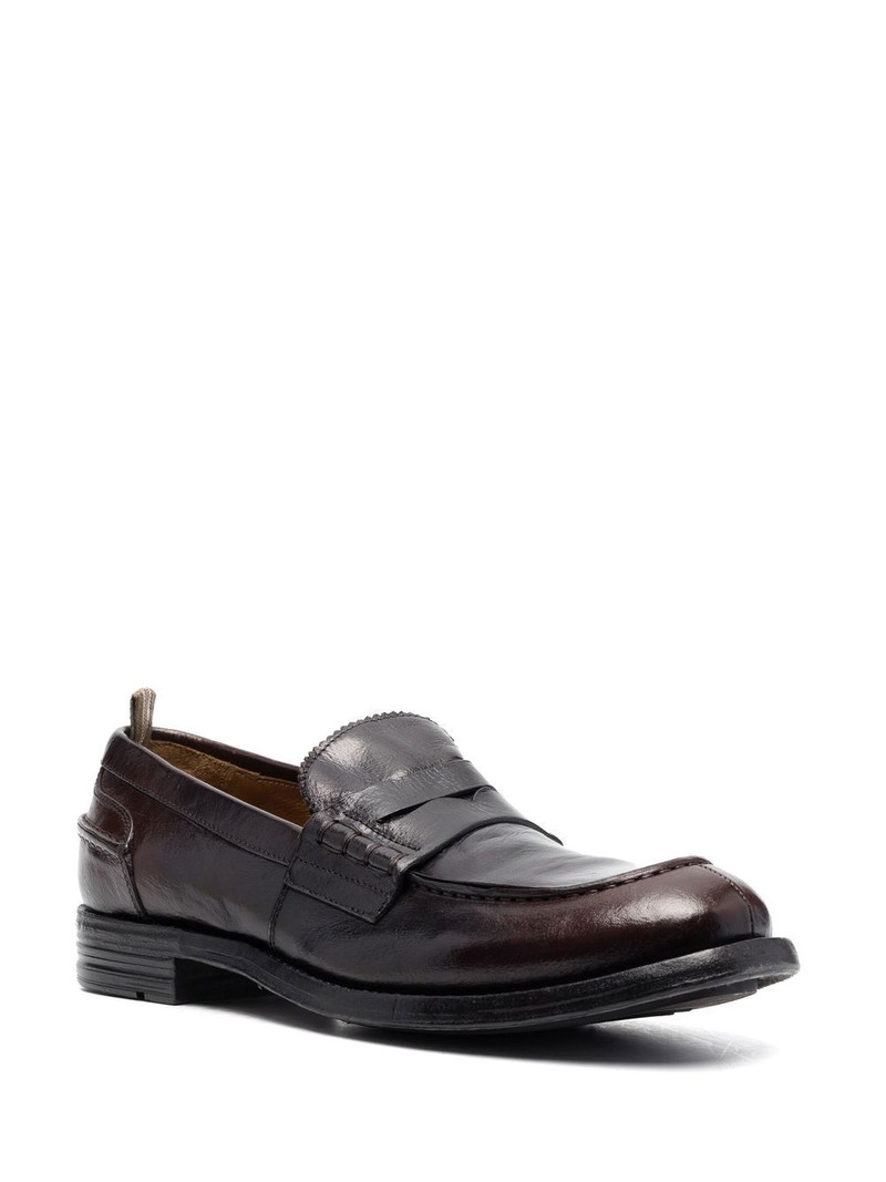 OFFICINE CREATIVE 25mm slip-on leather loafers outlook