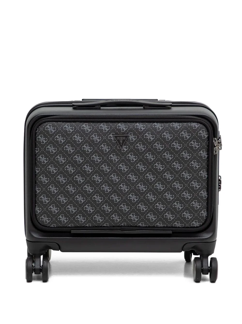 monogram-pattern luggage - 1