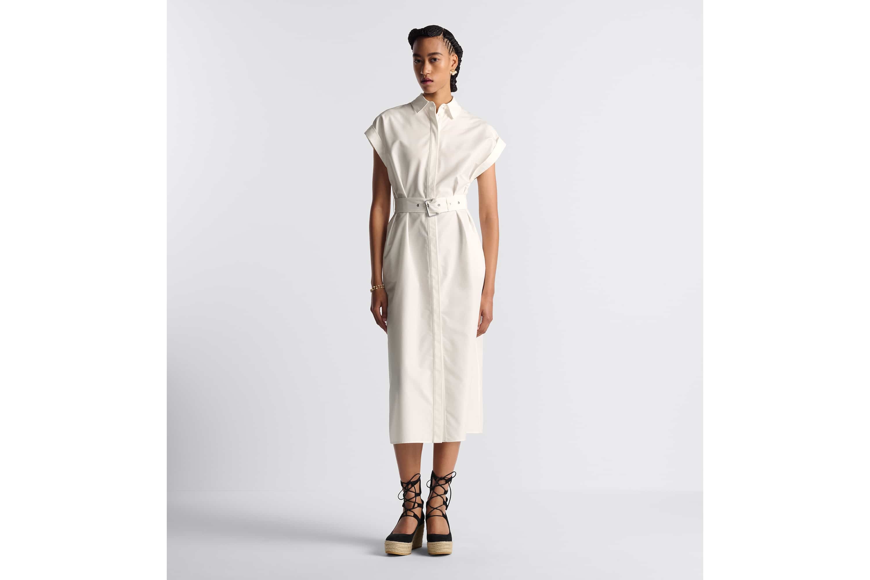 Mid-Length Shirt Dress - 2