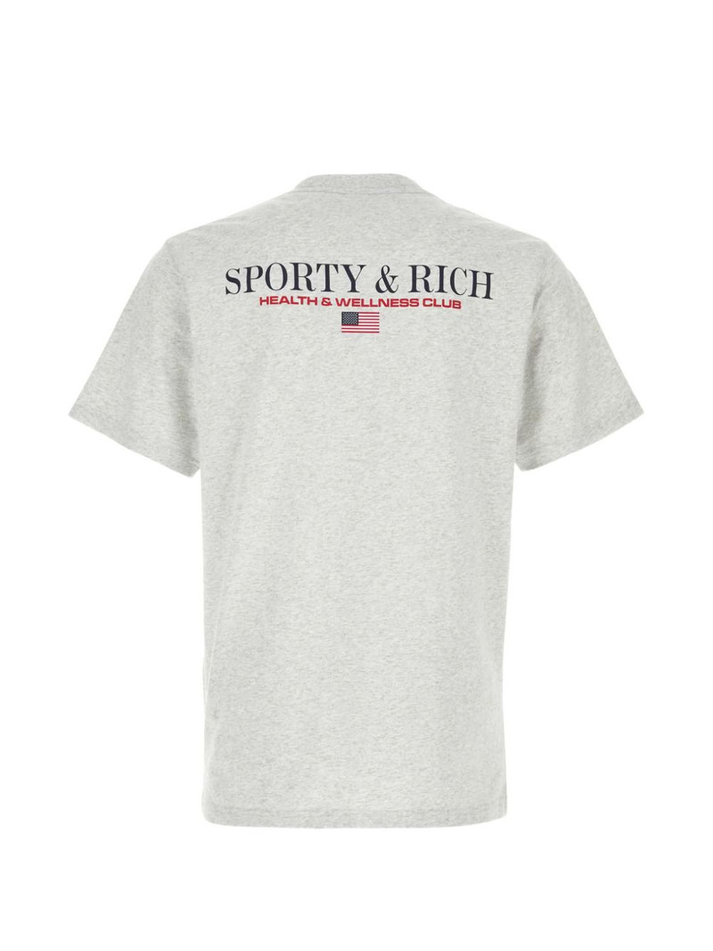 Sporty & Rich logo-print T-shirt outlook