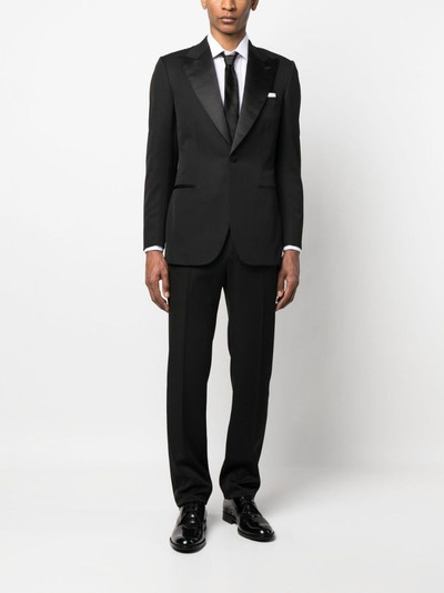 Brioni single-breasted smoking suit outlook