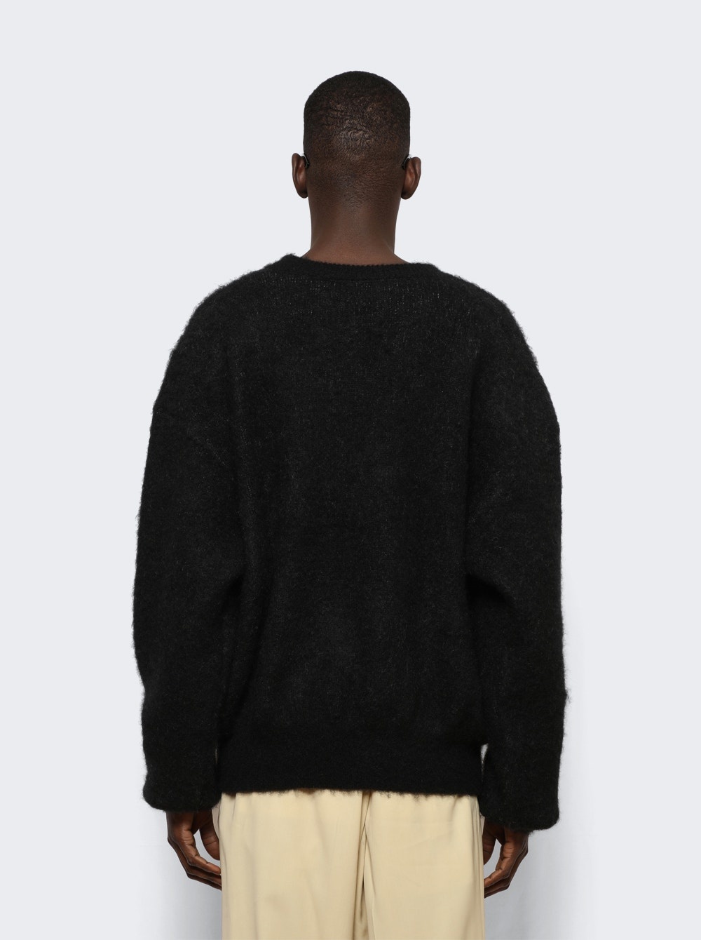 Crewneck Knit Black - 5