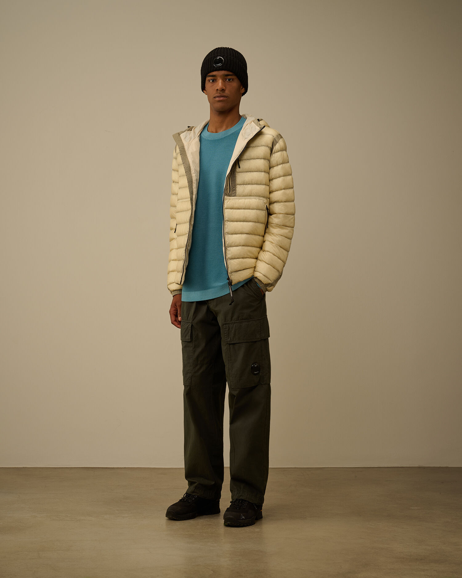 Merino Wool Crewneck Lens Sweater - 2