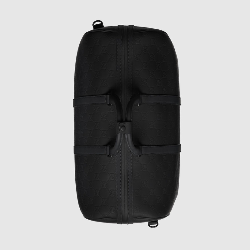 GG rubber-effect large duffle bag 6