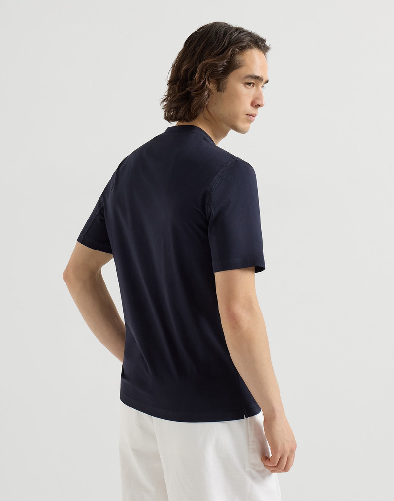 Brunello Cucinelli Cotton jersey crew neck T-shirt outlook