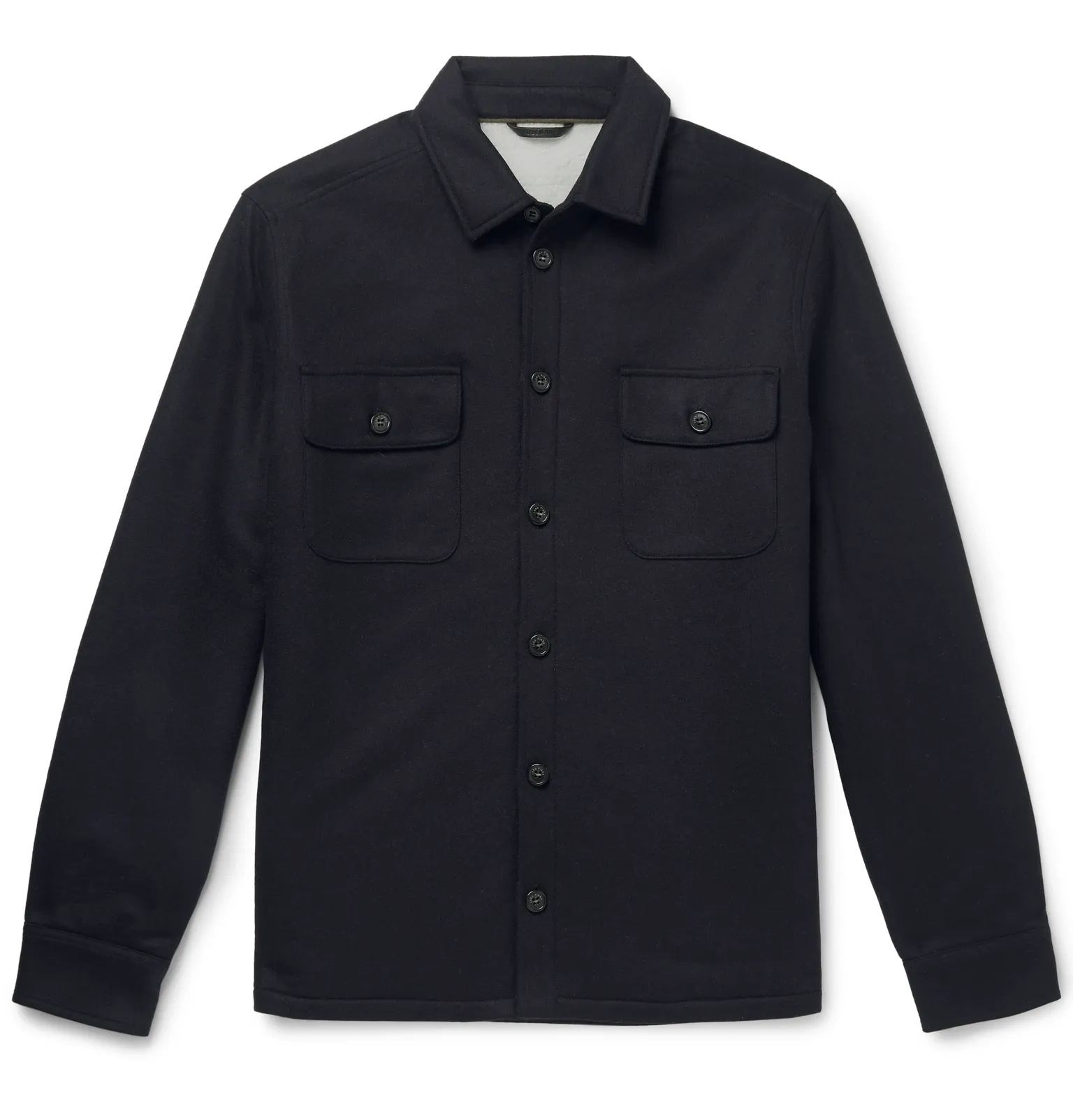 Storm System Cashmere Overshirt - 13