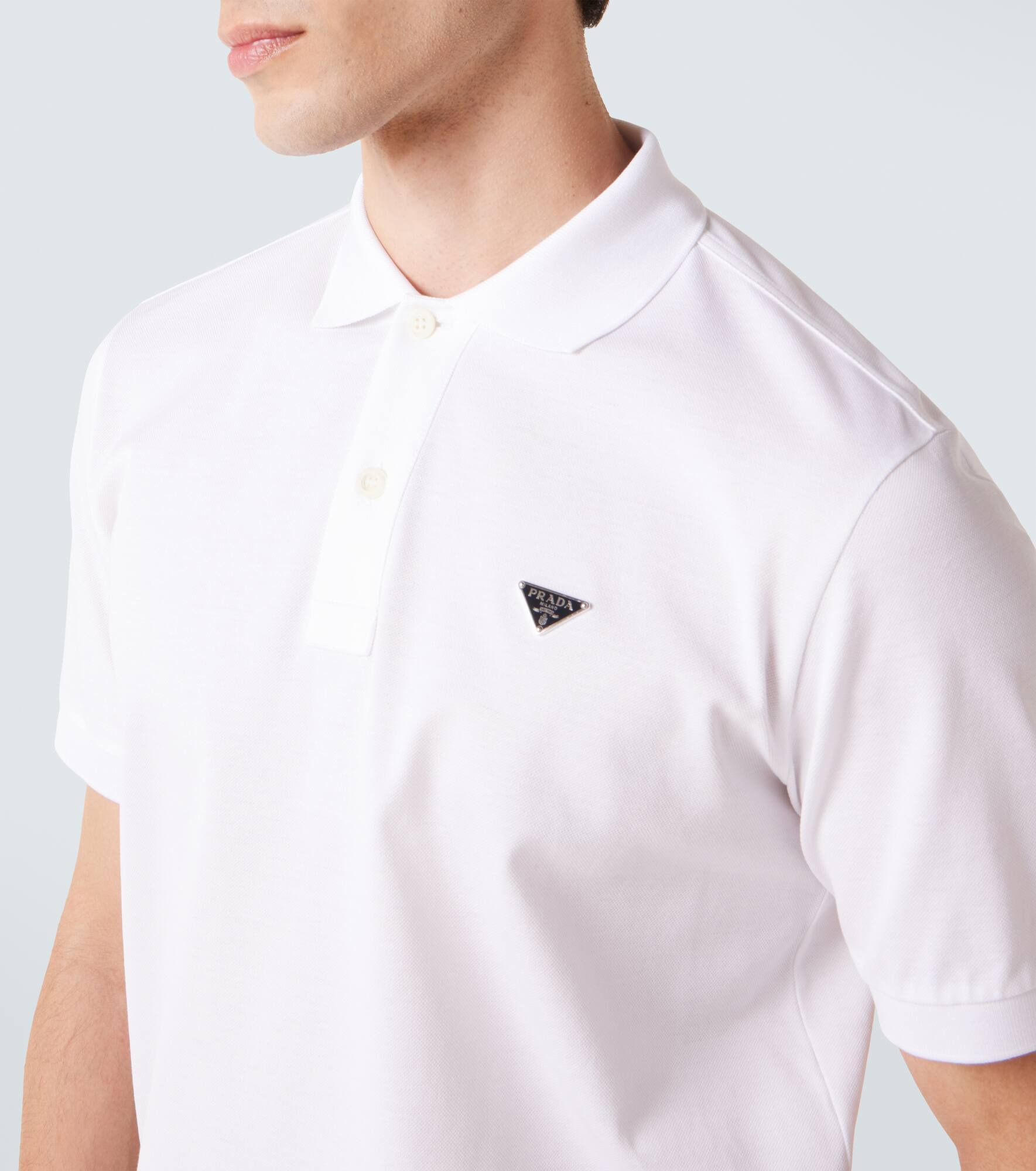 Logo cotton polo shirt - 5