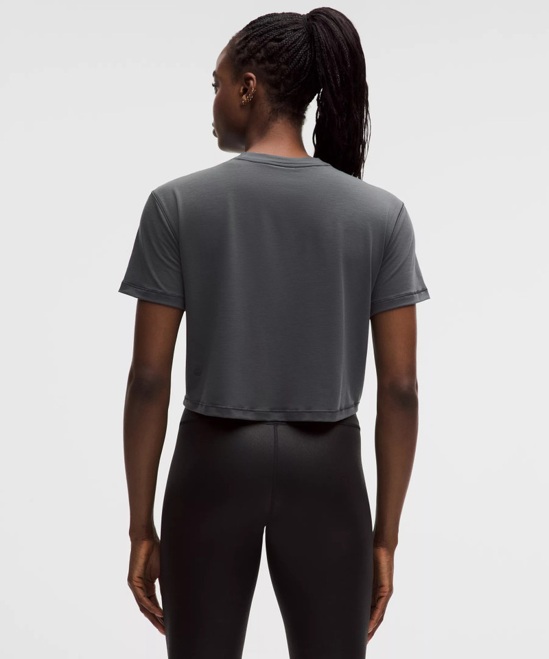 Jersey Training Cropped Short-Sleeve Shirt *Flocked 3