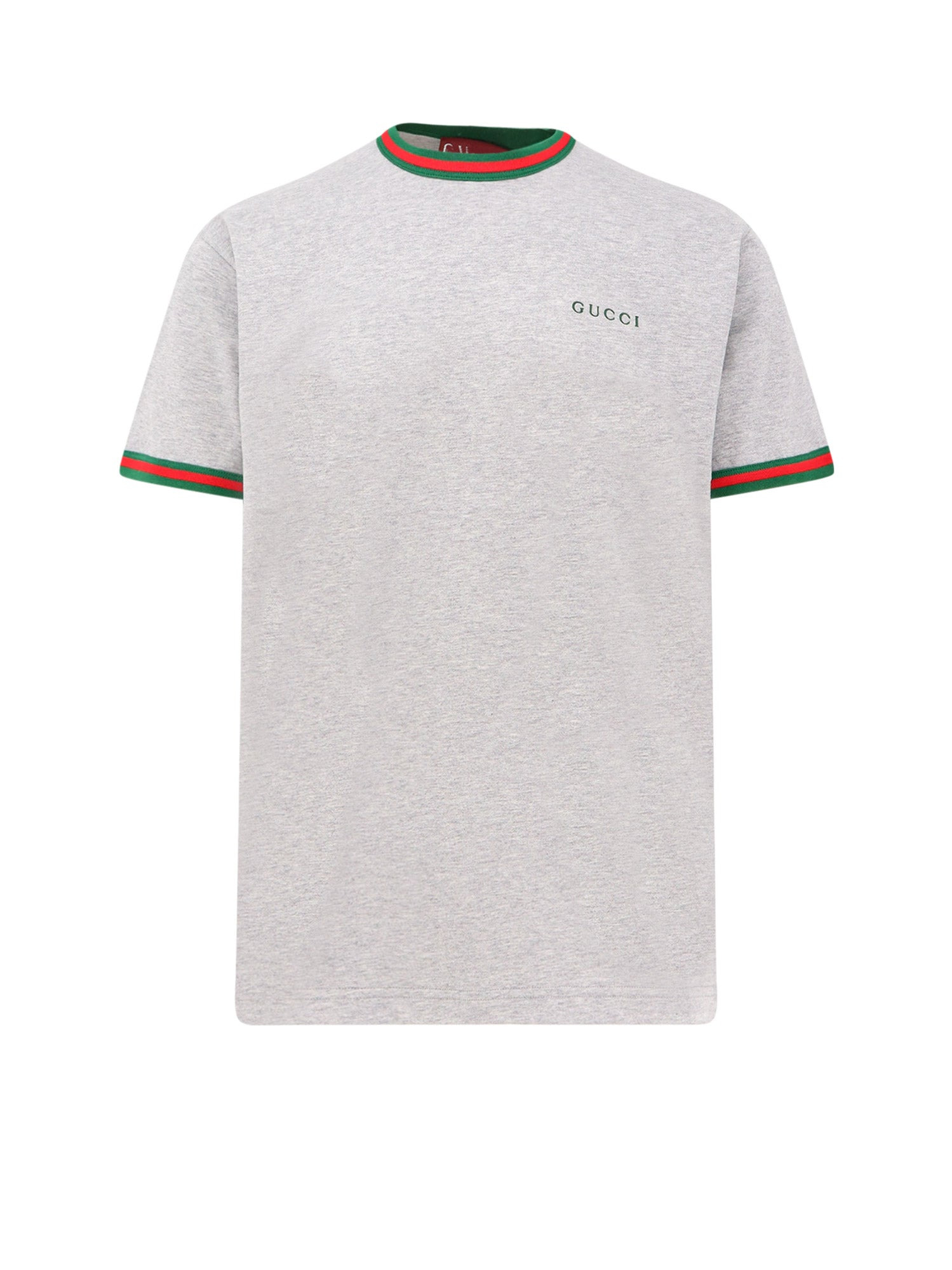 Gucci Cotton T-Shirt With Web Detail - 5