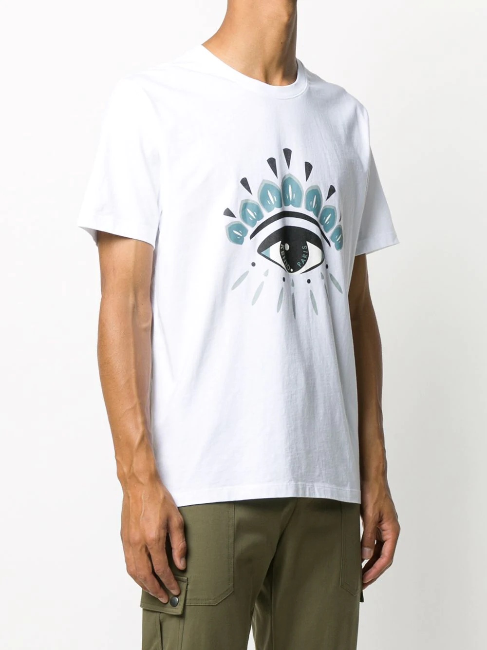 Eye crew neck T-shirt - 3