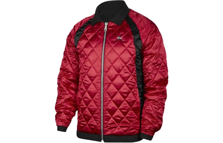 Air Jordan Alphabet Printing Zipper Jacket Black DJ0239-010 - 4