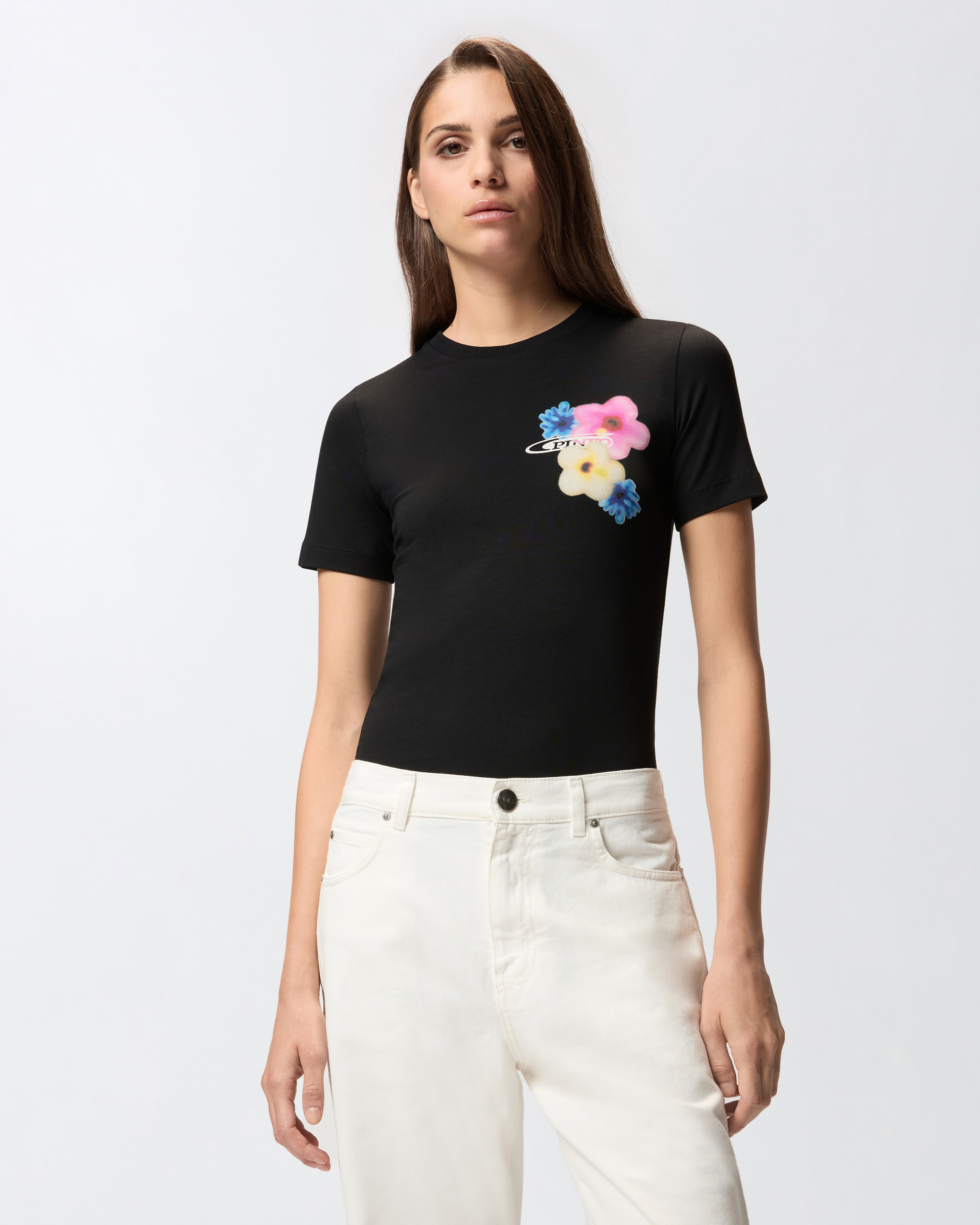 FLORAL-PRINT T-SHIRT - 2