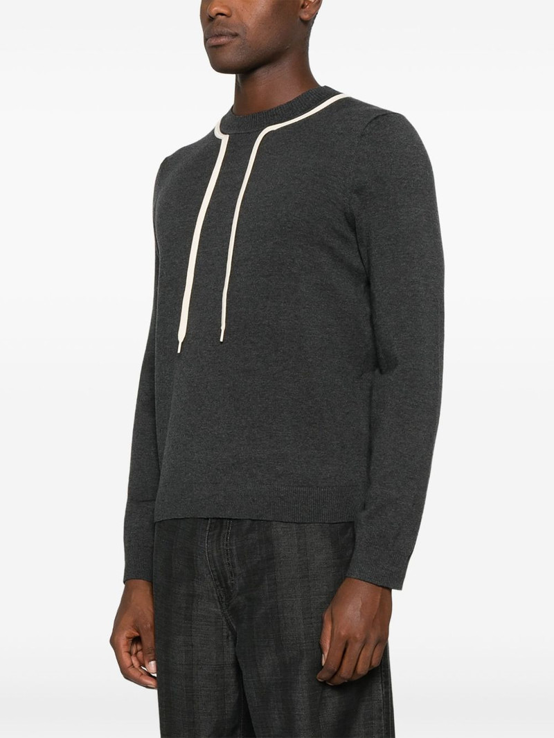 drawstring-detail sweater 3