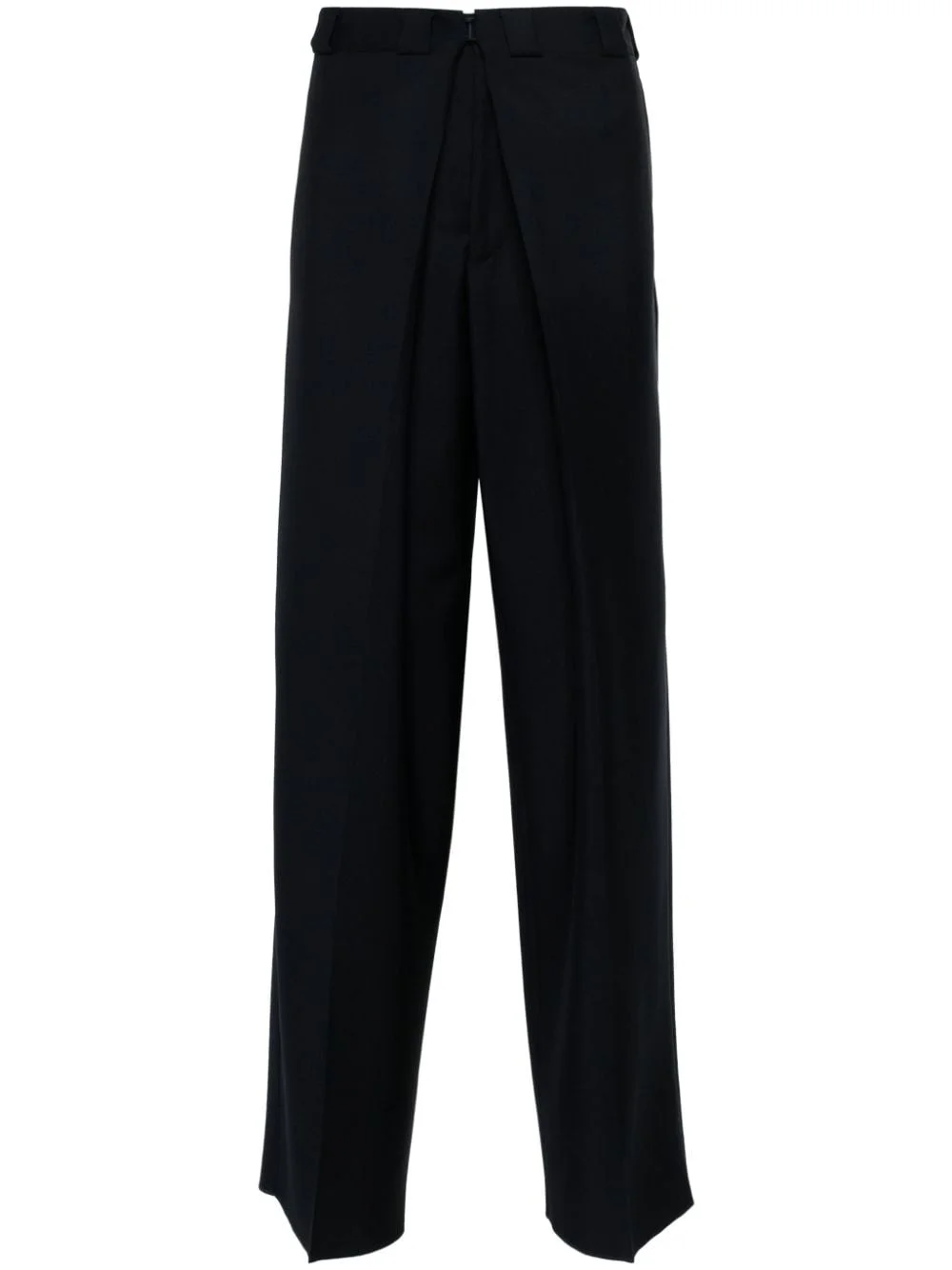 tailored straight-leg trousers - 1