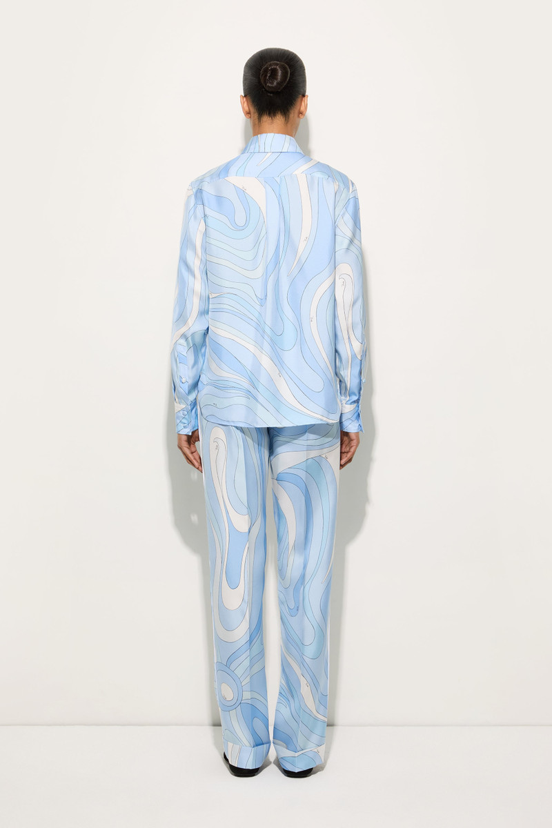 MARMO PRINT SILK PANTS 4