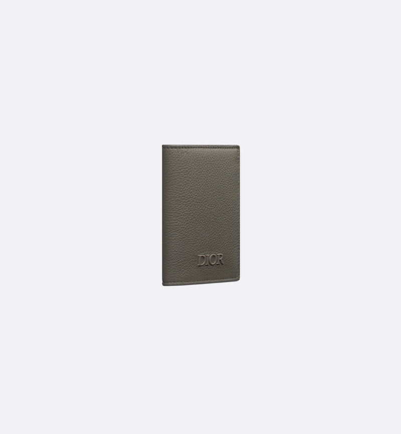 Dior Dior Privé Vertical Bifold Card Holder outlook