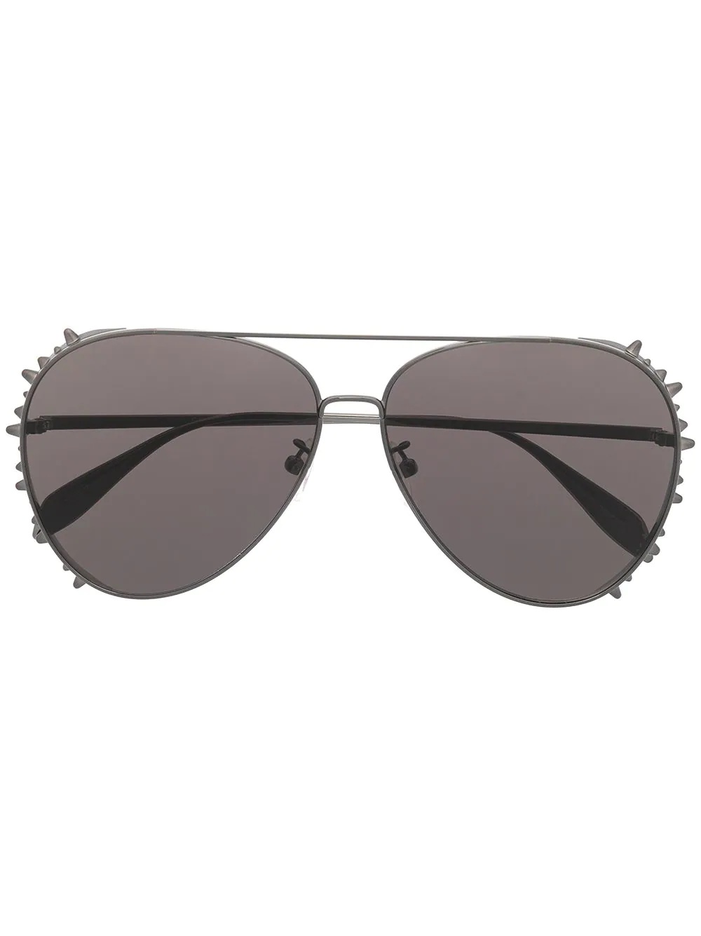 studded aviator-frame sunglasses - 1