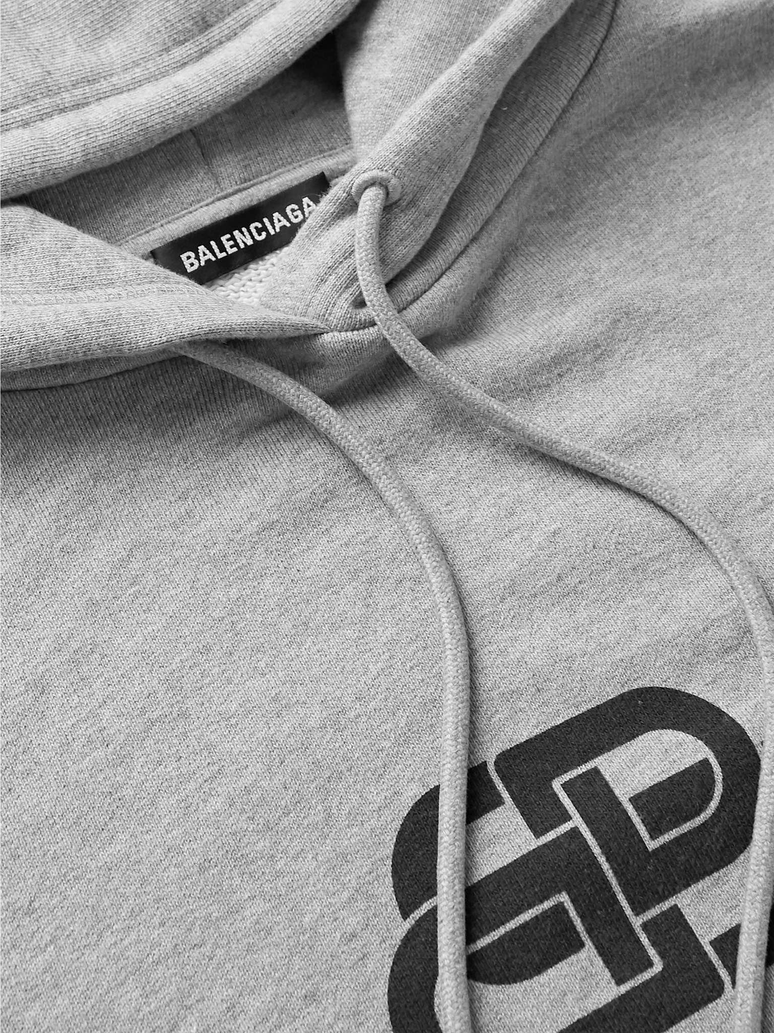 Logo-Print Loopback Cotton-Jersey Hoodie - 6