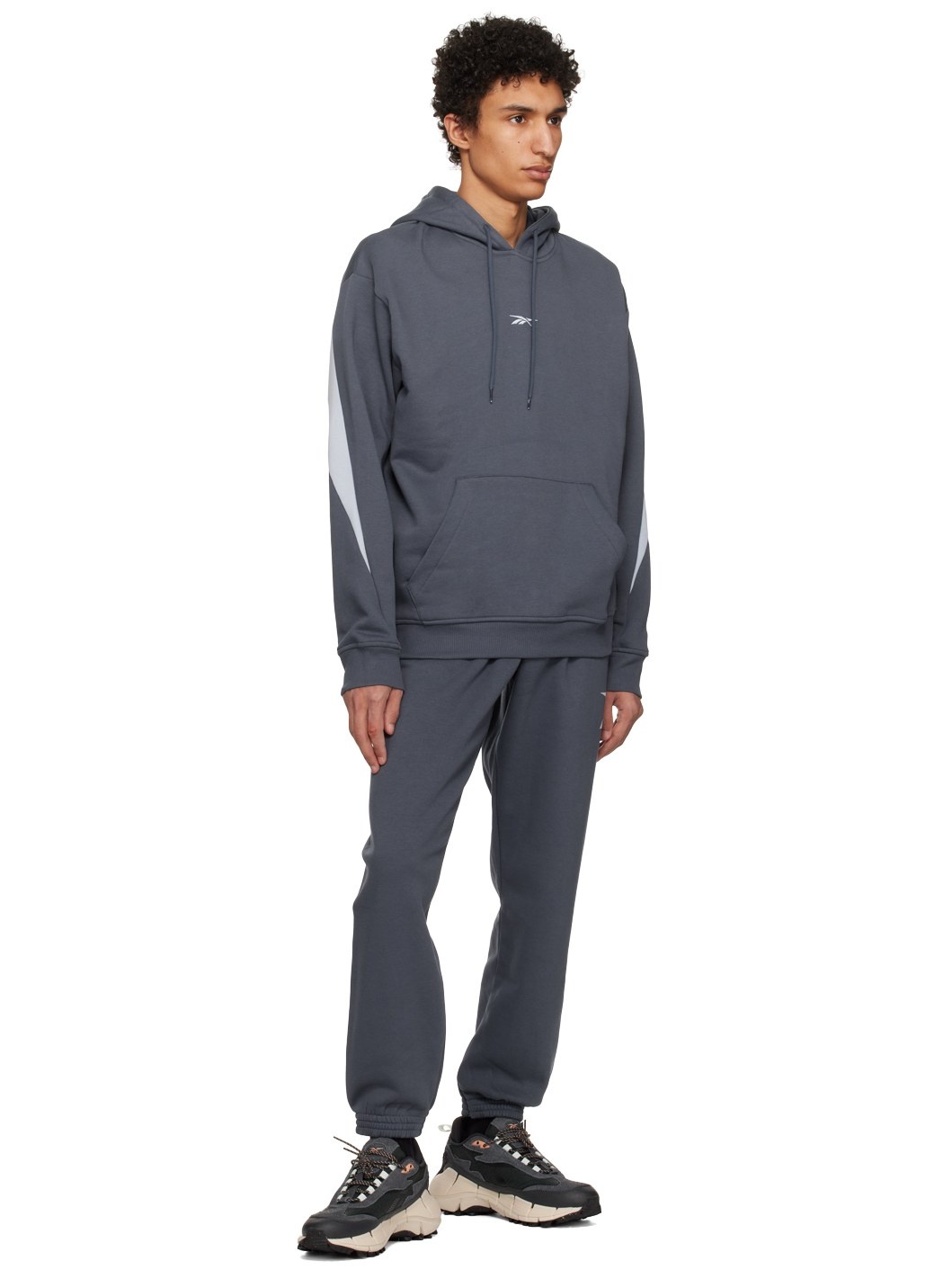 【関税込み】Reebok Classics ブルー Proud フーディ Reebok Blue Proud Hoodie | REVERSIBLE