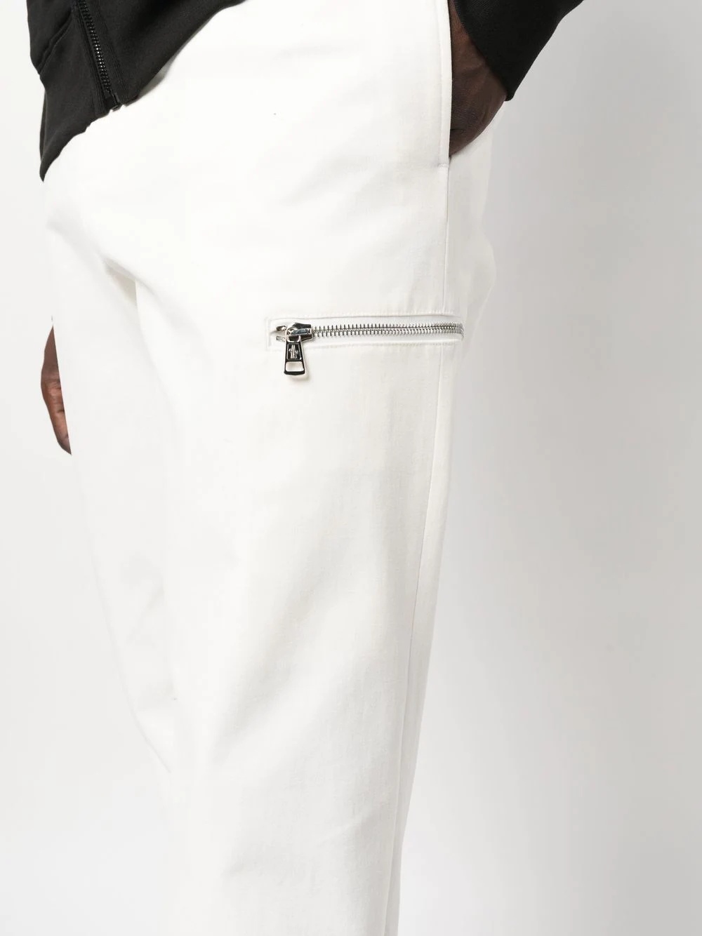 high-rise straight-leg trousers - 5