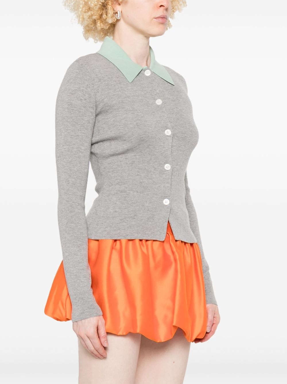 wool cardigan - 3