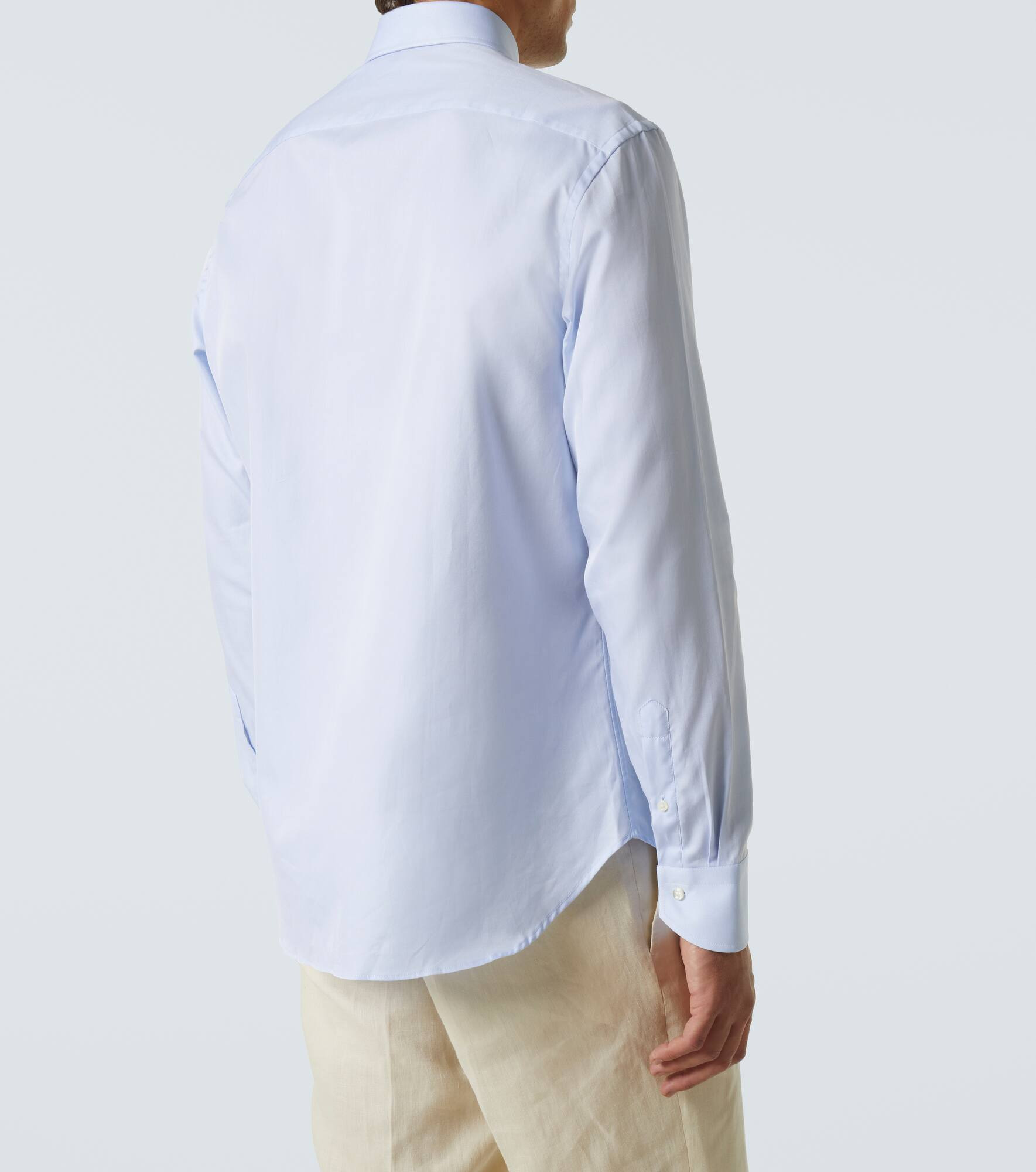Cotton poplin shirt - 4