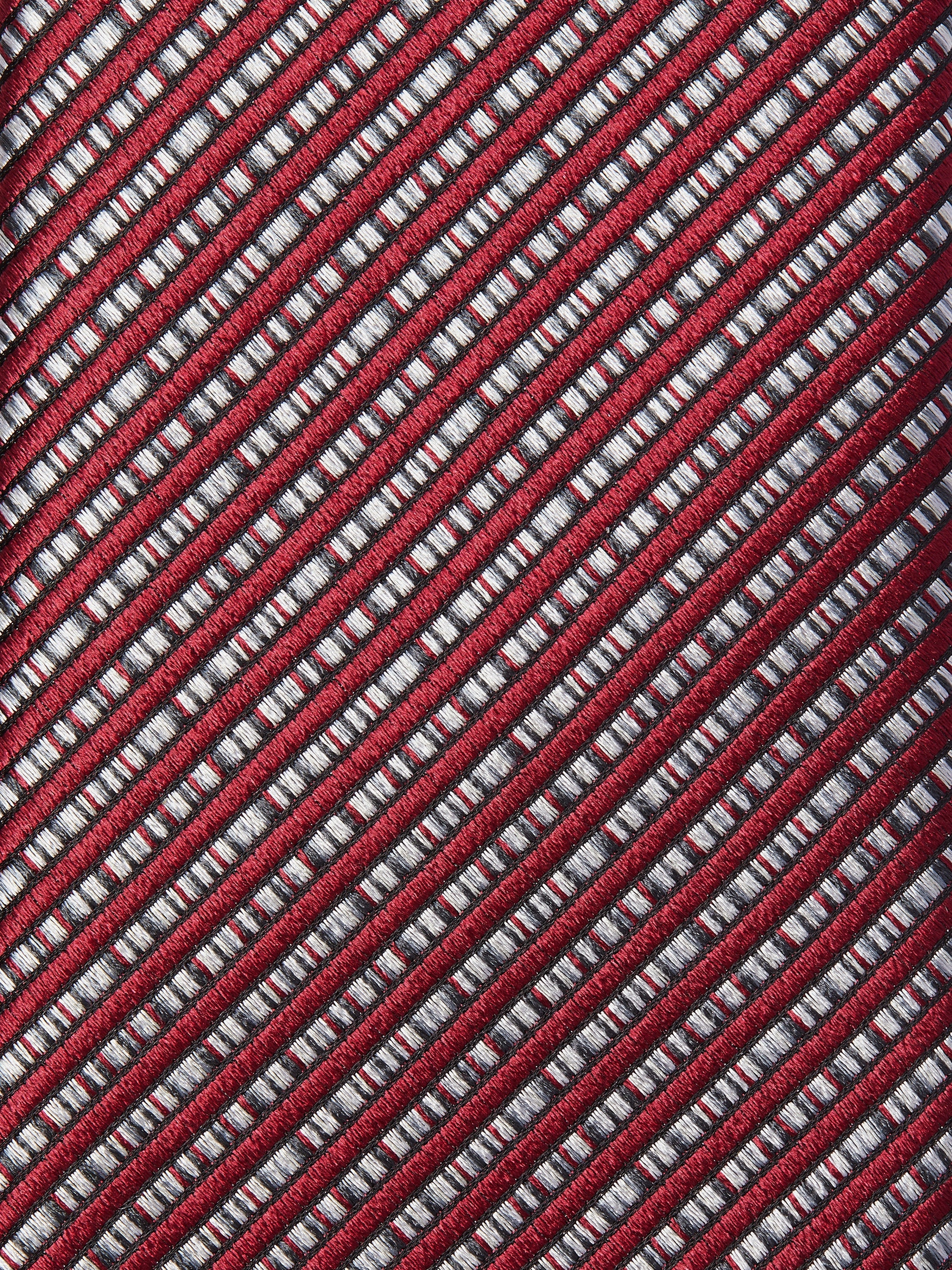 RED SILK TIE - 2