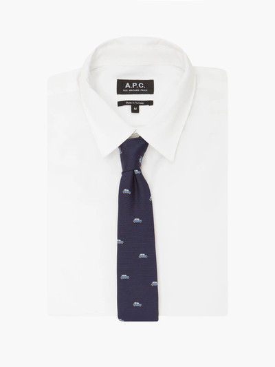 Paul Smith Car-jacquard silk tie outlook