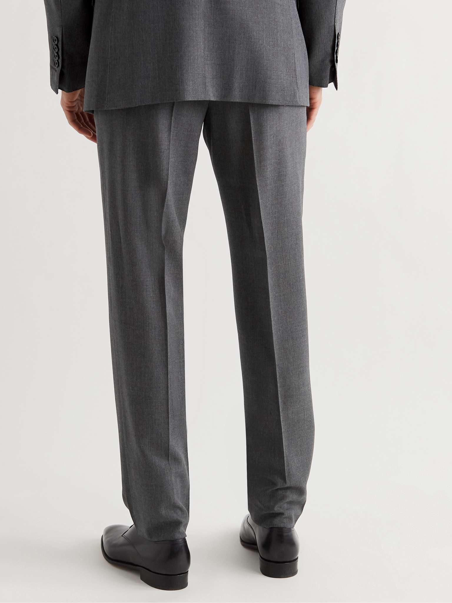 O'Connor Slim-Fit Wool Suit Trousers - 4