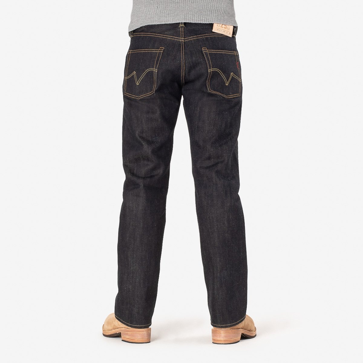 IH-634-XHS 25oz Selvedge Denim Straight Cut Jeans - Indigo - 3