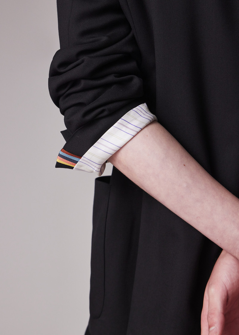 A Suit To Travel In - Black Wool Unlined Blazer 9