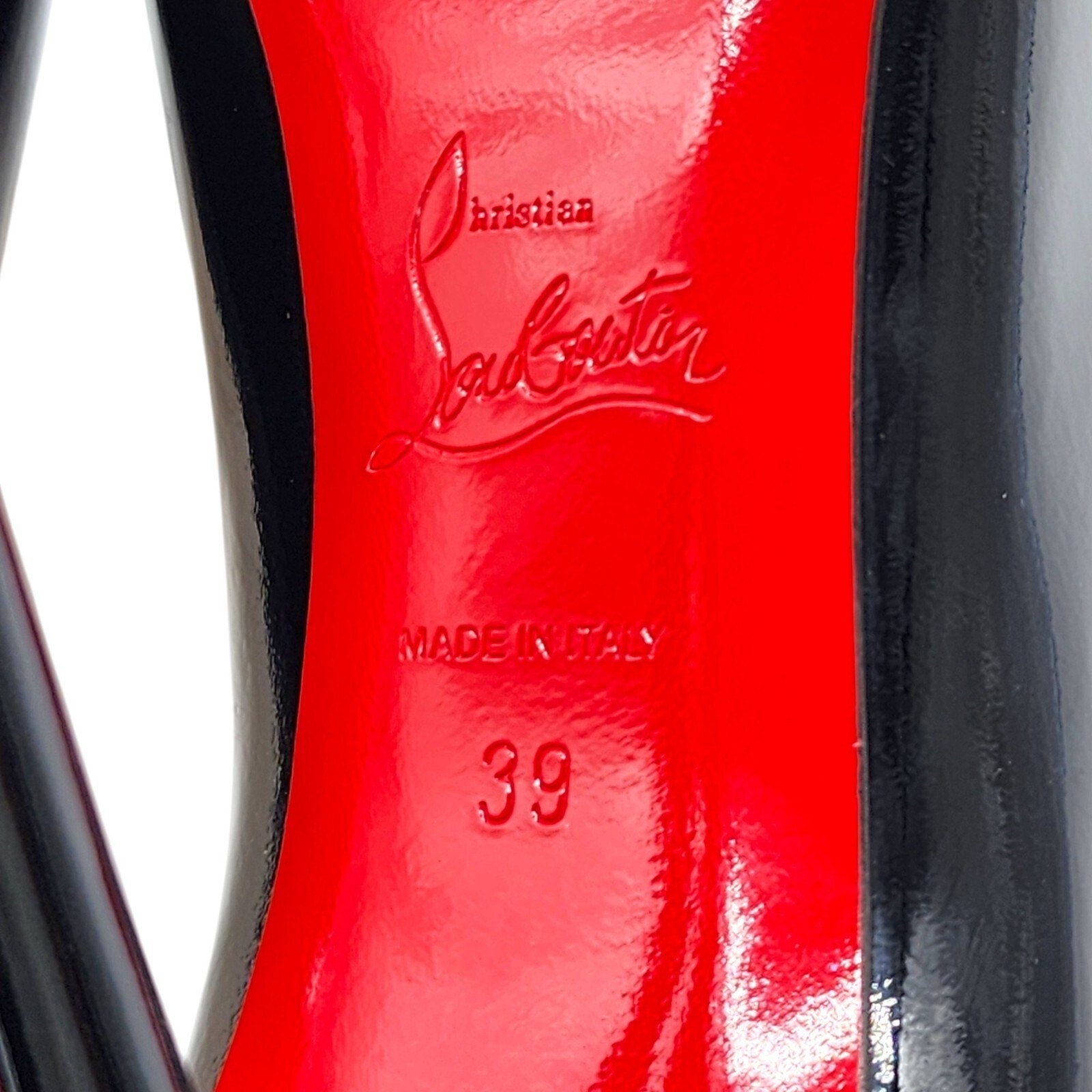 Christian Louboutin Patent Leather Kate 100mm Pumps in Black - 9