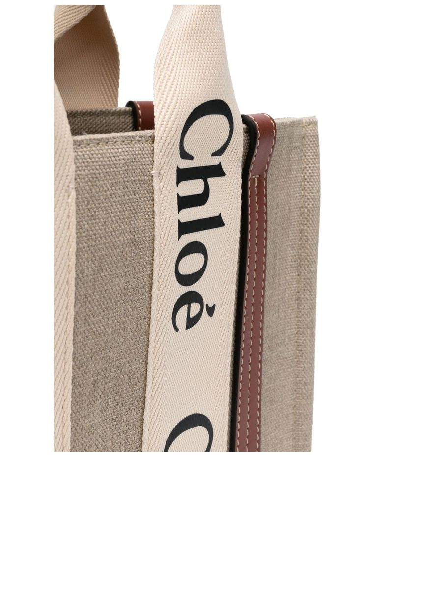 Small Woody Canvas Tote - 3