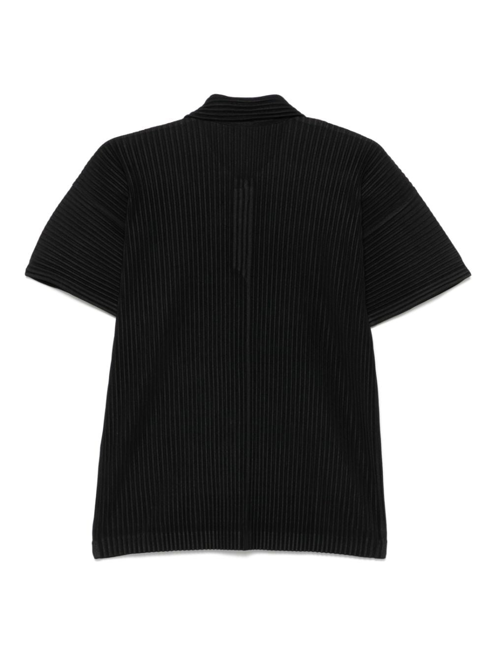 plissé polo shirt - 2