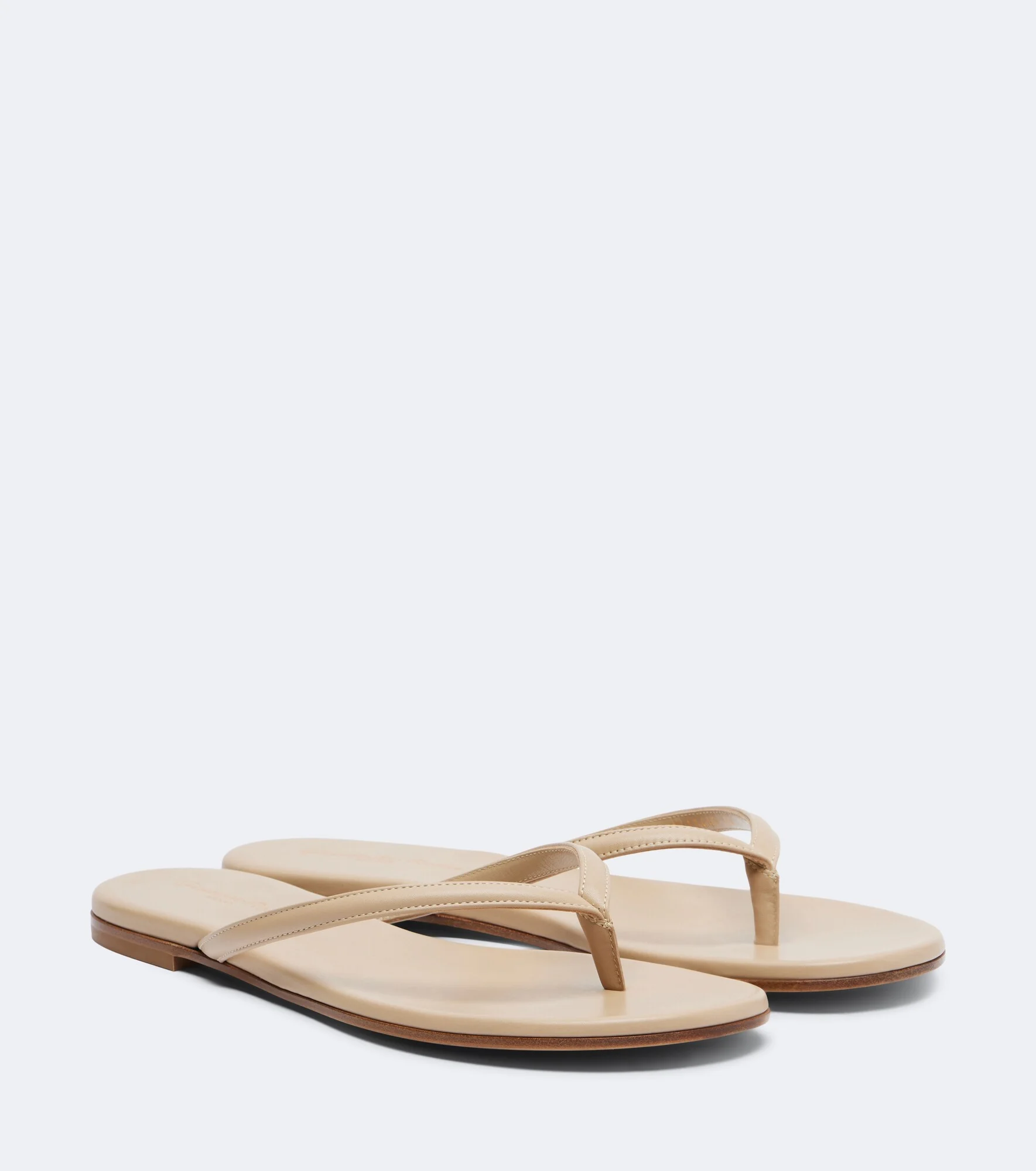 Calypso leather thong sandals - 1