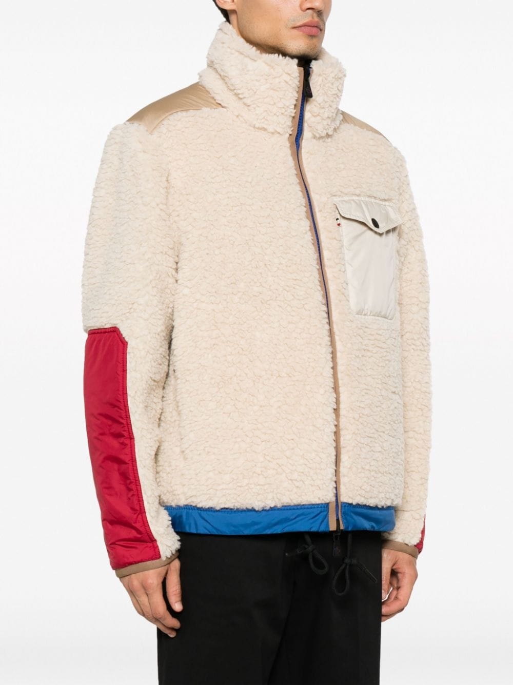 Plattiers fleece bomber jacket - 3