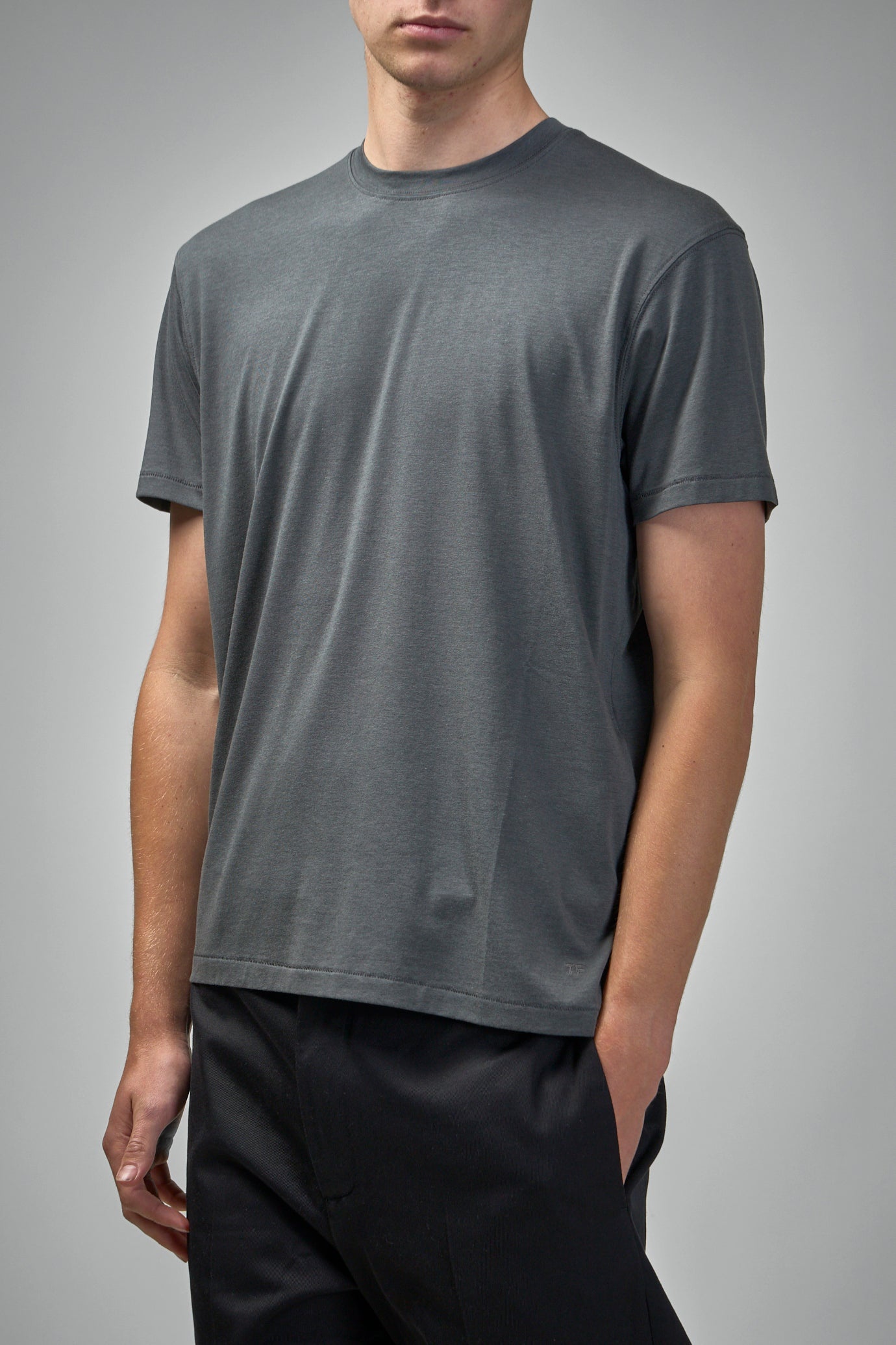 Lyocell Cotton SS Crew Neck - 4