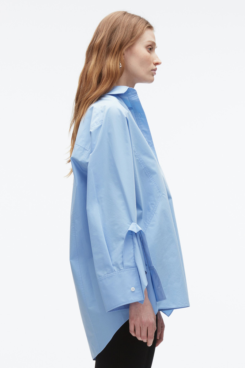 Oversize Shirt with Cascade Cuff 4