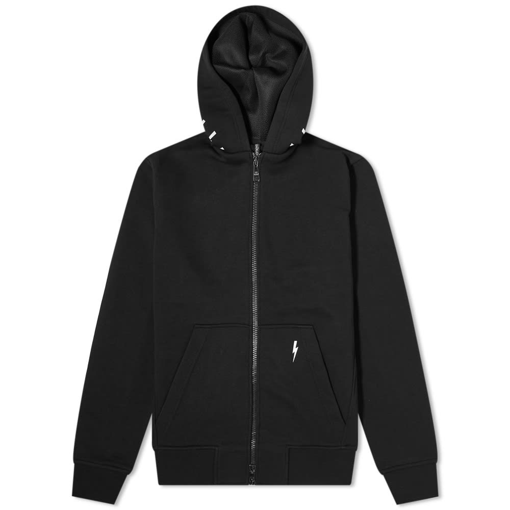 Neil Barrett Thunderbolt Zip Hoody - 1