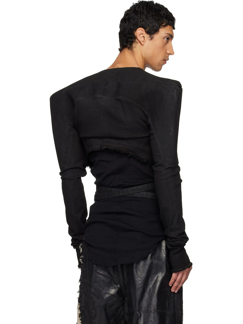 Black Concordians Tight Denim Jacket 3