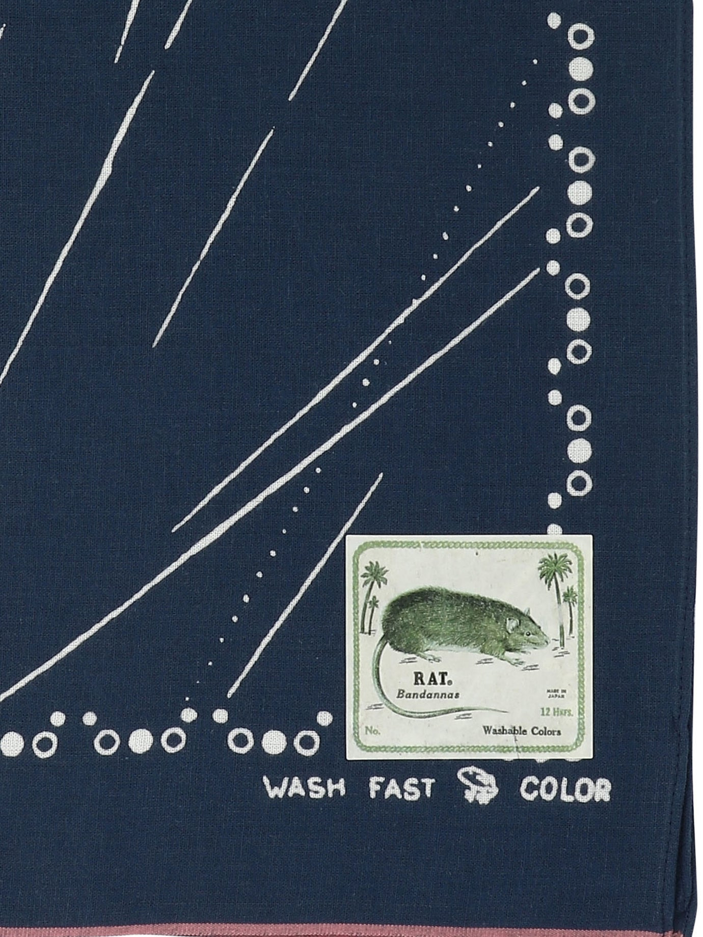 Kapital "rainbowy Fastcolor Selvedge" Scarf - 2