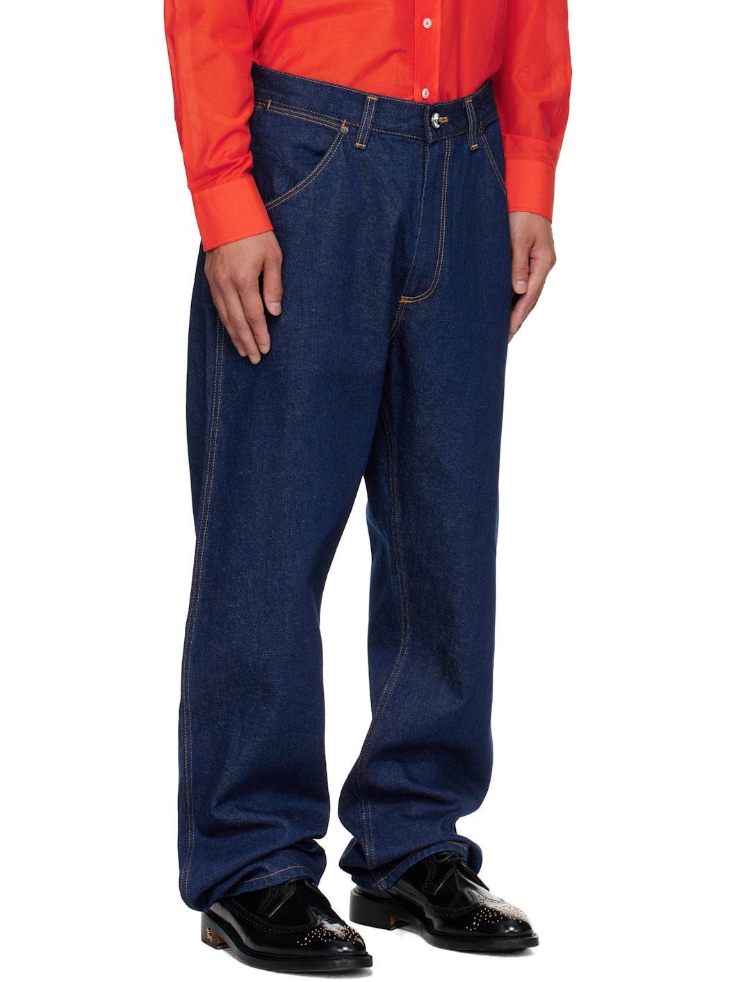 Blue Baggy Jeans - 2