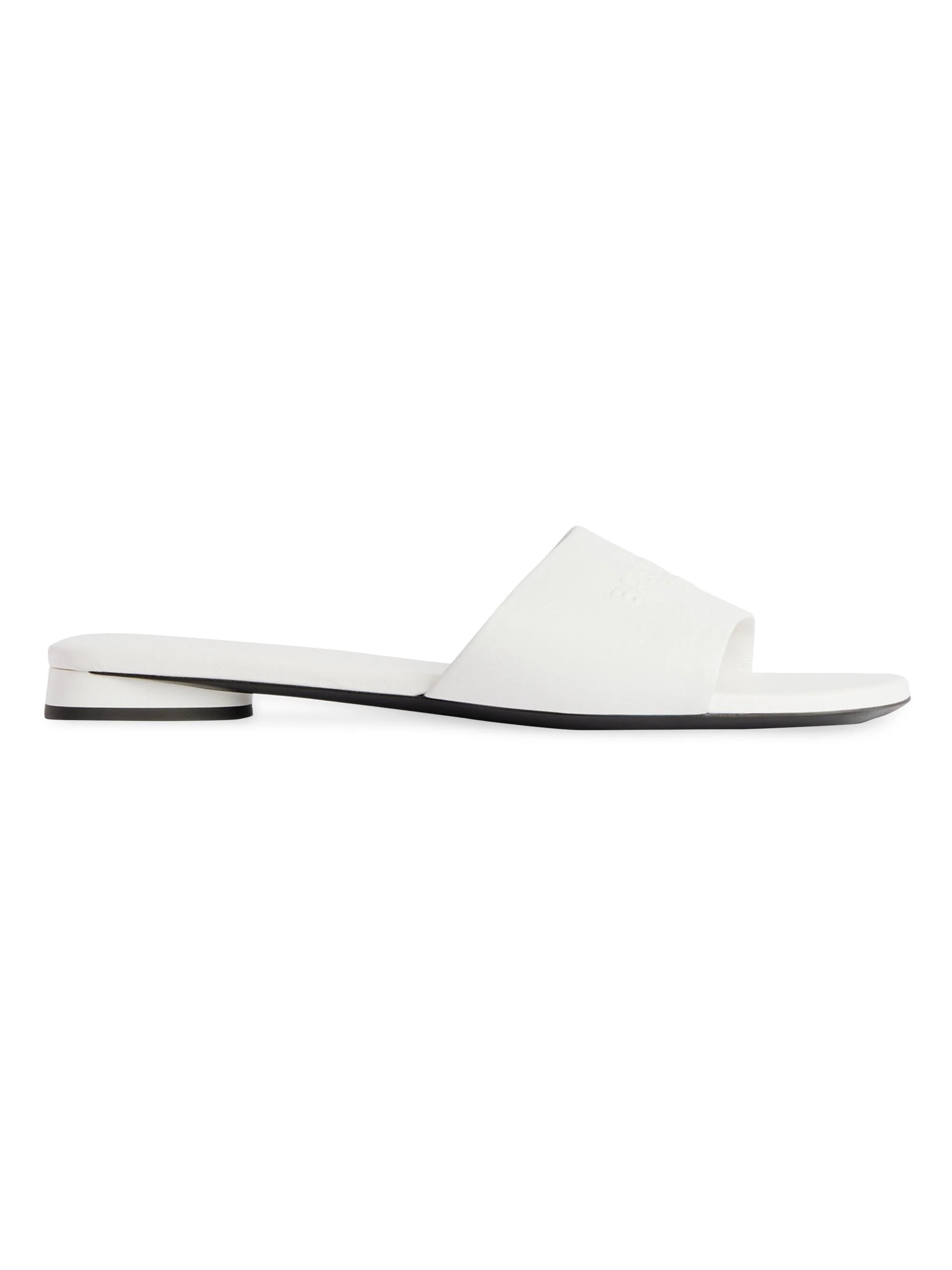 Women's Duty Free Flat Sandals - White - 1
