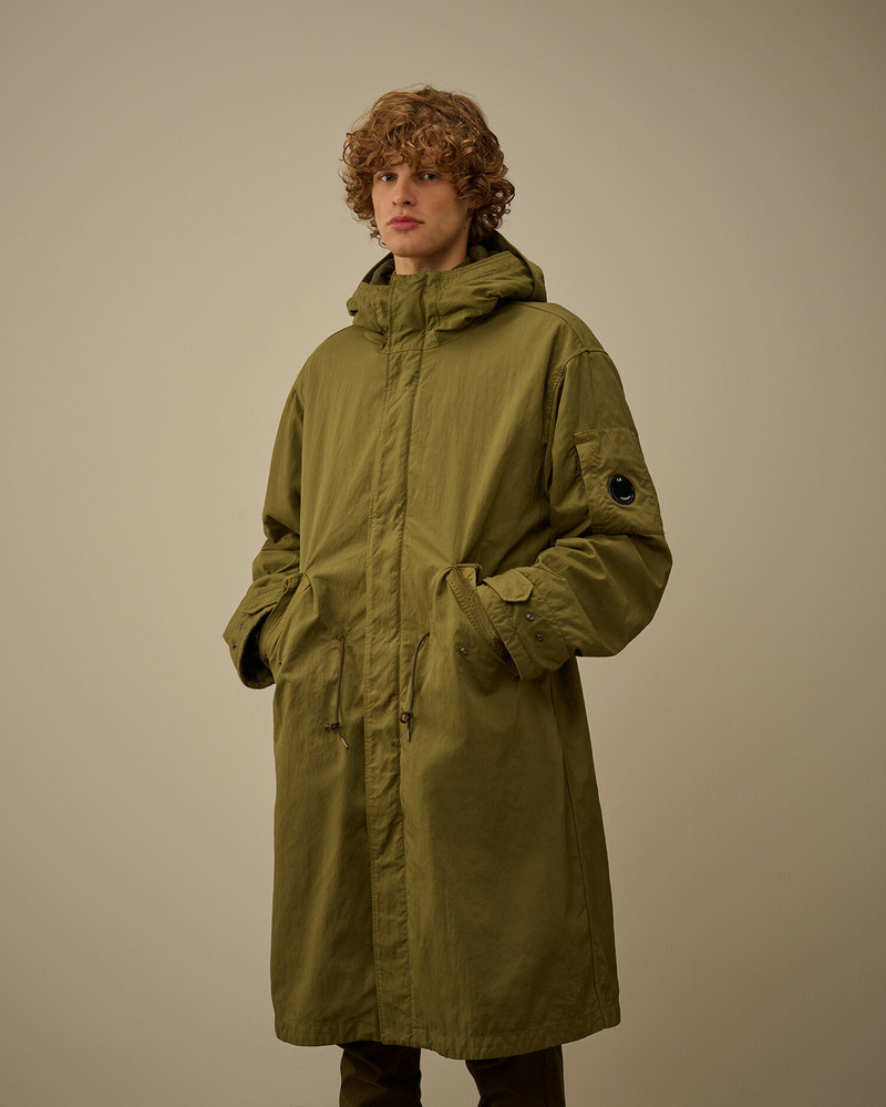 Twill Hooded Padded Parka 3