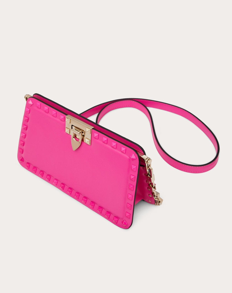 Valentino ROCKSTUD CALFSKIN CLUTCH outlook