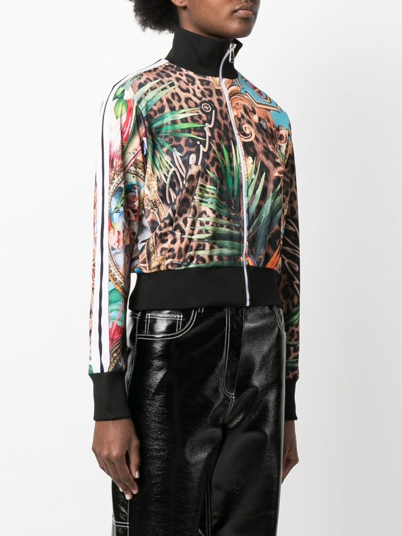 Baroque Flowers-print jacket 3