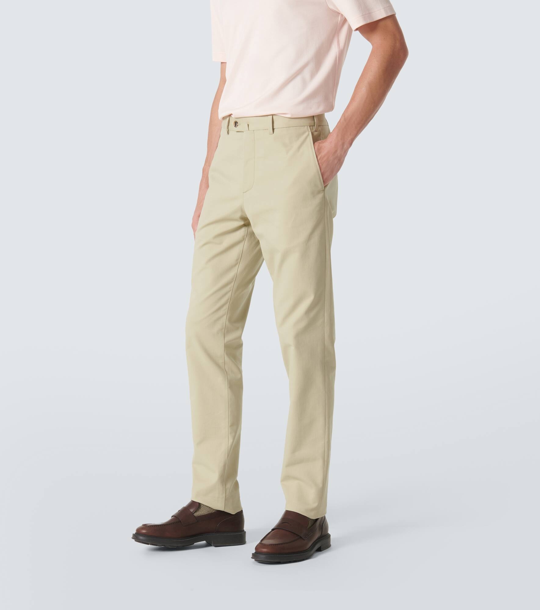 Pantaflat cotton-blend chinos - 3