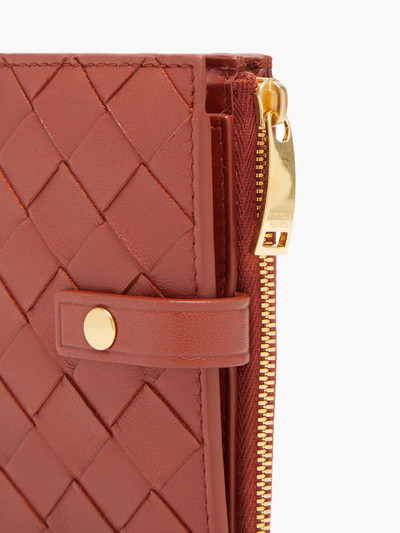 Bottega Veneta Intrecciato leather wallet outlook