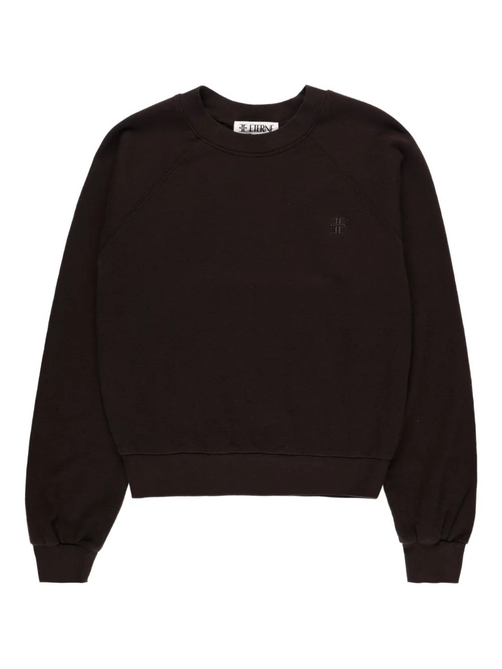 Shrunken crew-neck sweater - 1