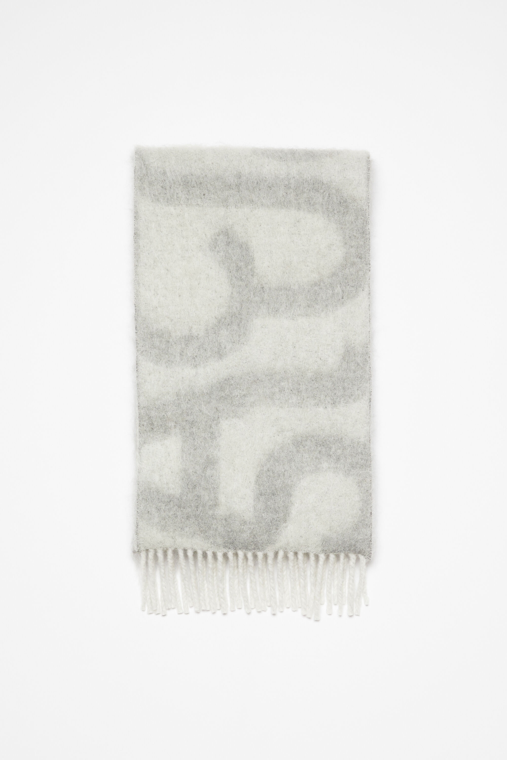 Logo scarf - Light grey - 1
